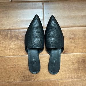 Everlane The Boss Mule - black, size 8.5